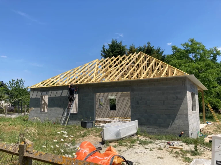 Charpente industrielle à Pipriac (Pays de Redon)